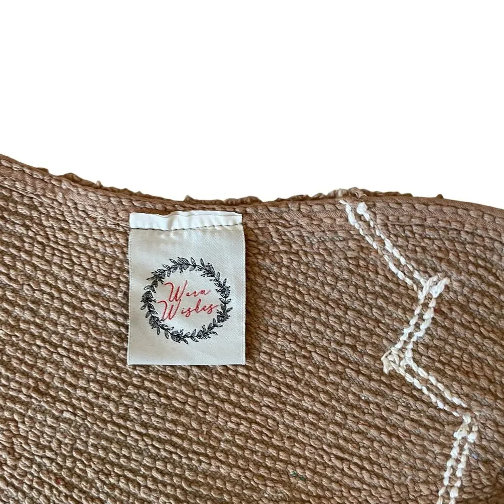 Gingerbread Cookie Cotton Bath Rug 20x32 Christmas Holiday Accent Rug New